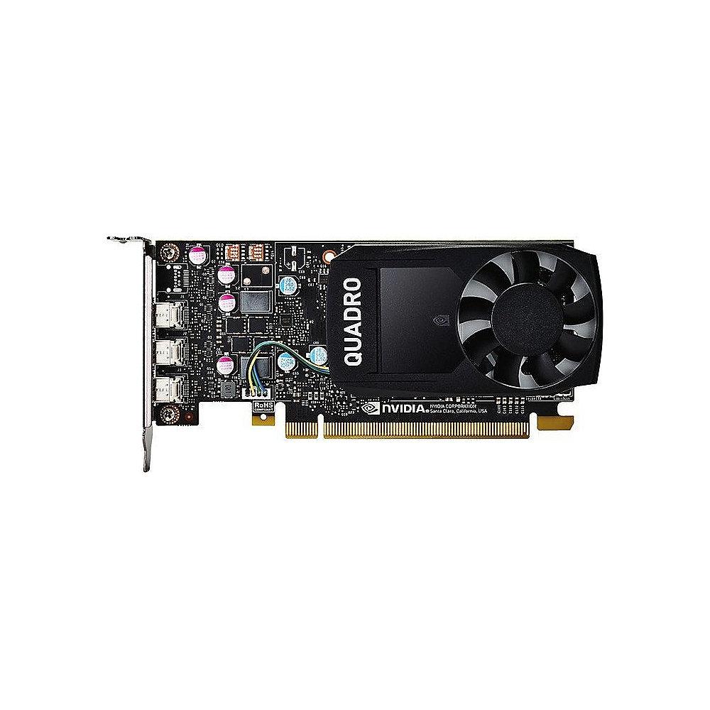 PNY NVIDIA Quadro P400 2GB PCIe 3.0 Workstation Grafikkarte 3x Mini-DP/DVI