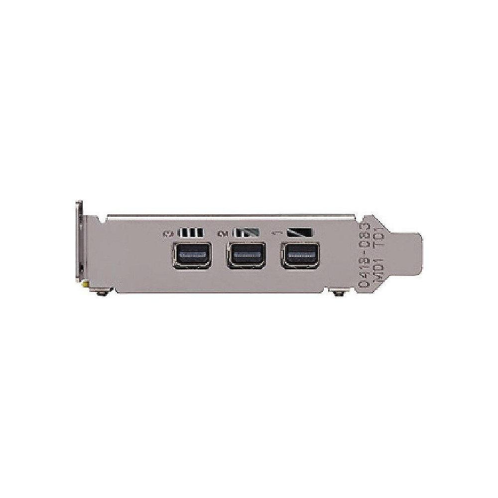 PNY NVIDIA Quadro P400 2GB PCIe 3.0 Workstation Grafikkarte 3x Mini-DP/DVI