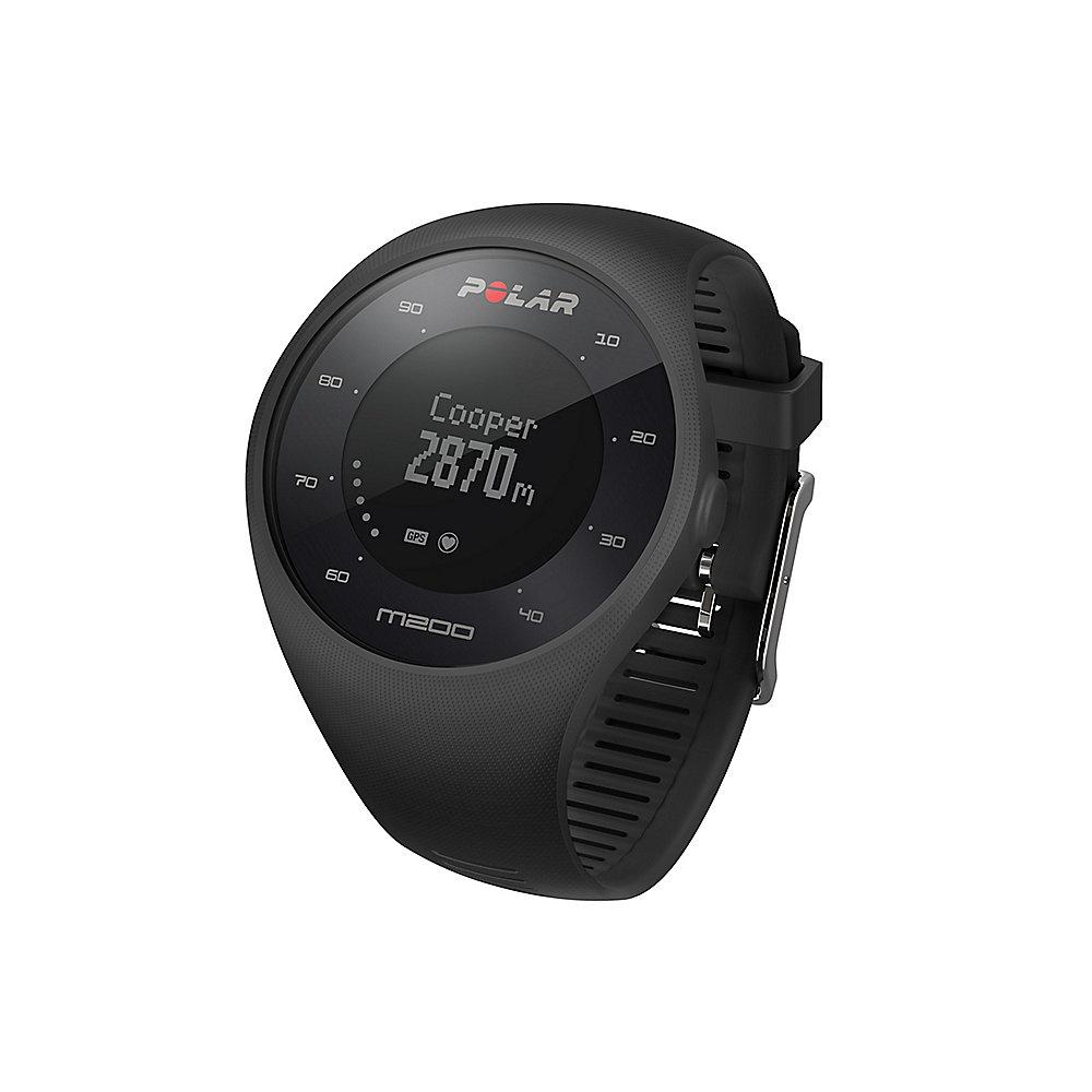 Polar M200 Schwarz M/L GPS-Laufuhr mit Pulsmessung