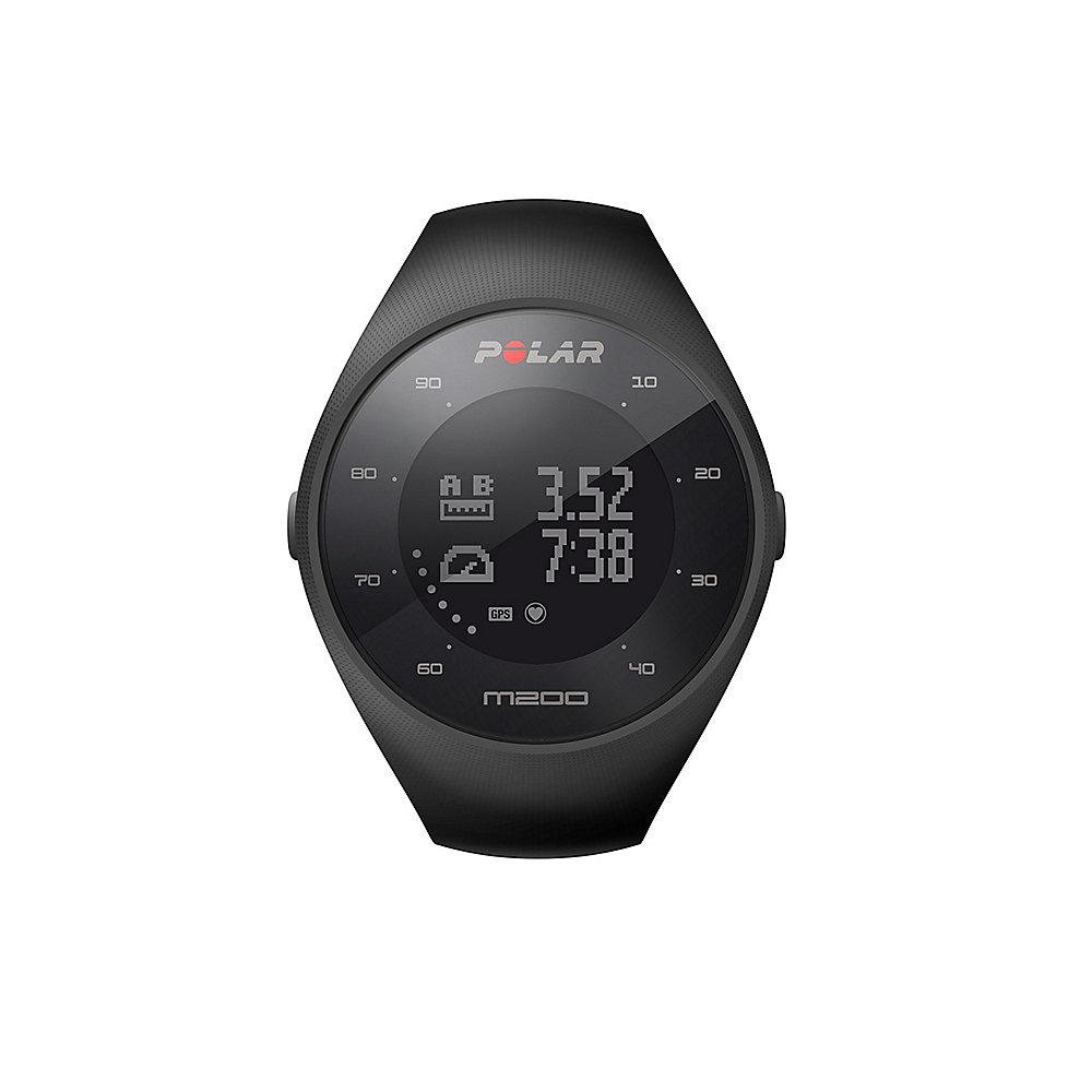 Polar M200 Schwarz M/L GPS-Laufuhr mit Pulsmessung, Polar, M200, Schwarz, M/L, GPS-Laufuhr, Pulsmessung