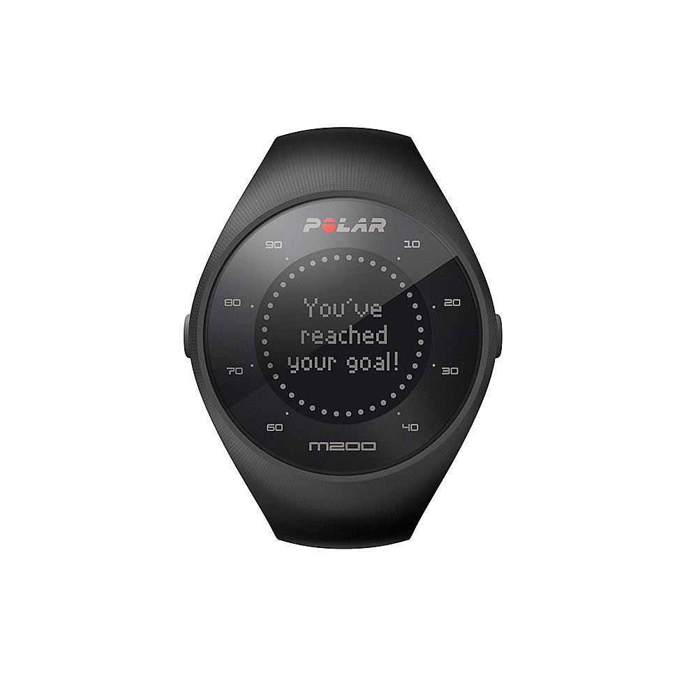 Polar M200 Schwarz M/L GPS-Laufuhr mit Pulsmessung, Polar, M200, Schwarz, M/L, GPS-Laufuhr, Pulsmessung