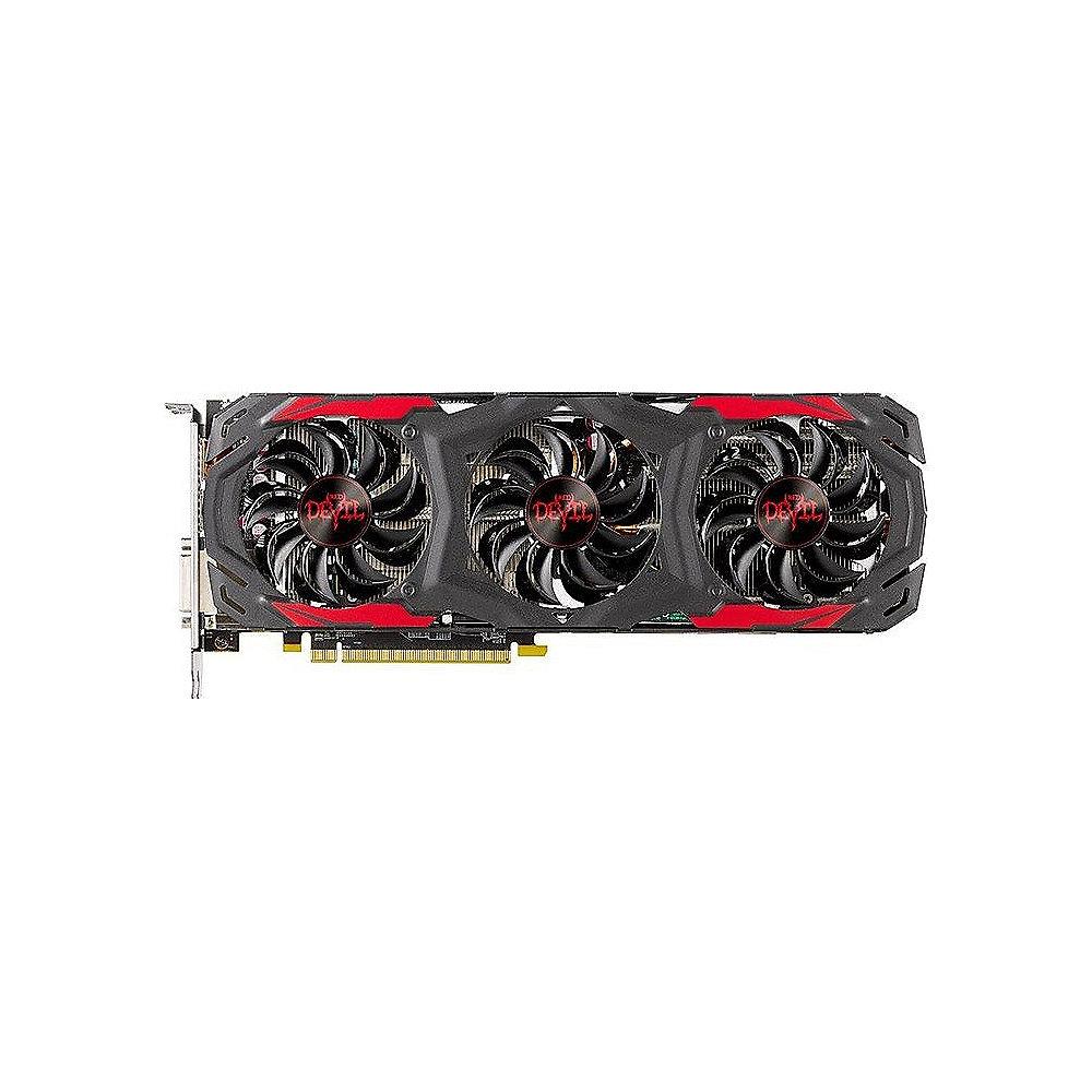 PowerColor AMD Radeon RX 570 Red Devil 4GB GDDR5 DVI/HDMI/3x DP Grafikkarte, PowerColor, AMD, Radeon, RX, 570, Red, Devil, 4GB, GDDR5, DVI/HDMI/3x, DP, Grafikkarte