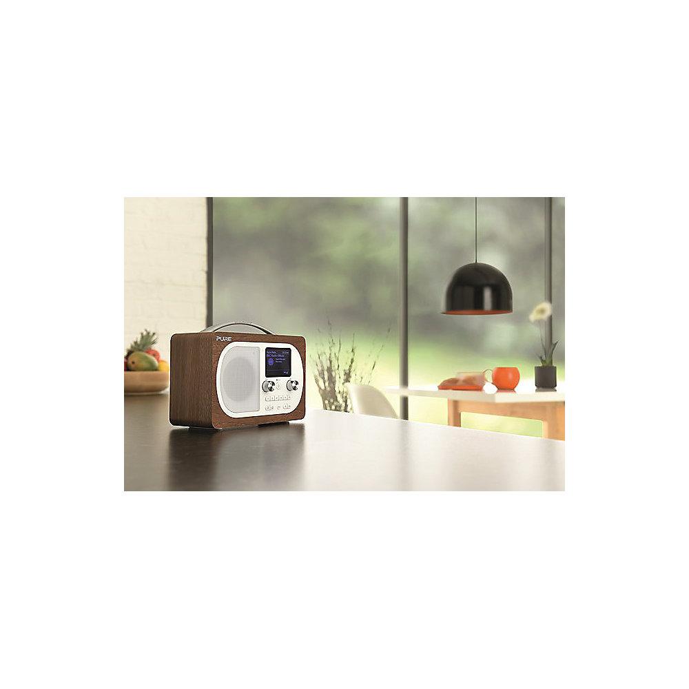 Pure Evoke H4, Walnuß DAB Radio