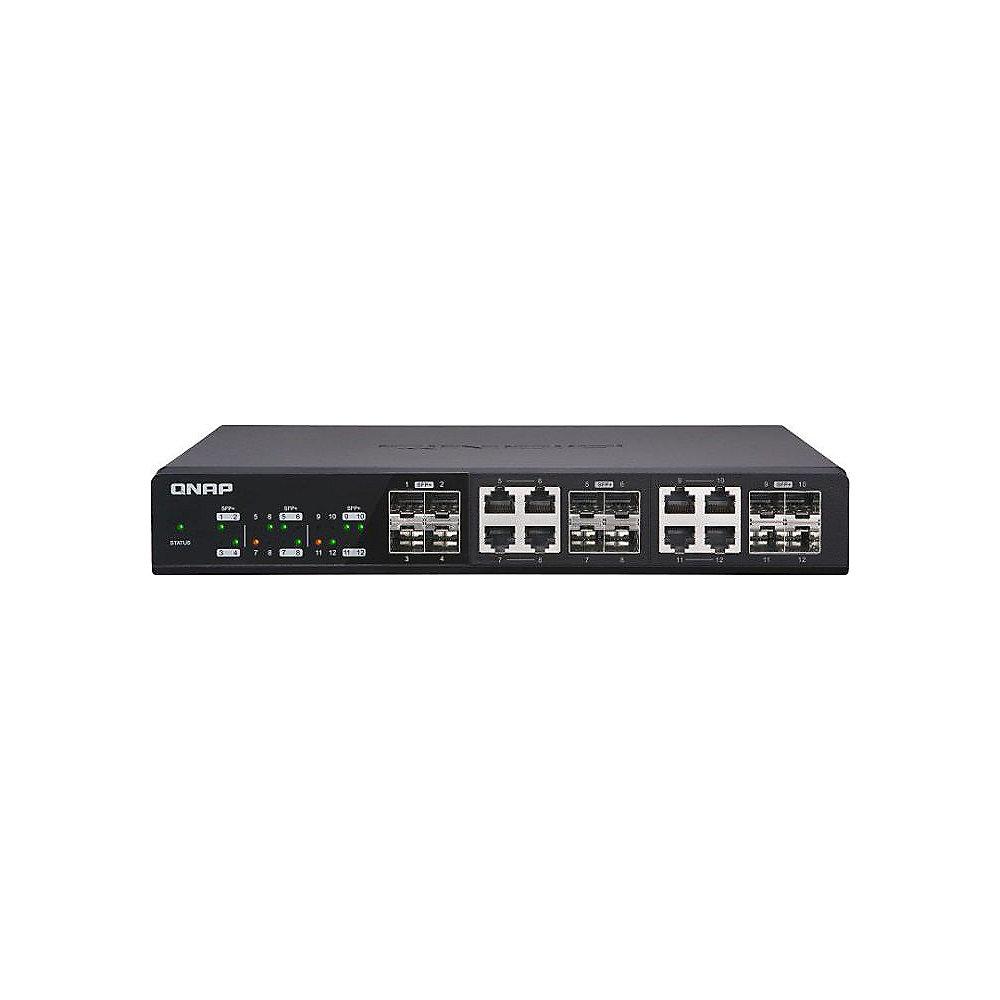 QNAP QSW-1208-8C 10G Switch Unmanaged 8x RJ-45/SFP  4x SFP
