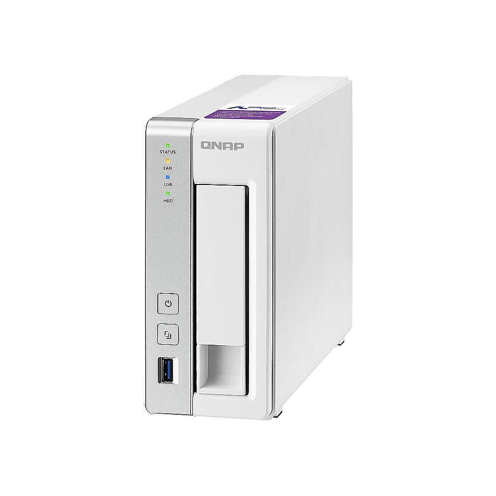 QNAP TS-131P NAS System 1-Bay 6TB inkl. 1x 6TB Seagate ST6000VN0033