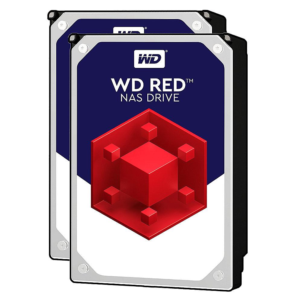 QNAP TS-251B-2G NAS System 2-Bay 4TB inkl. 2x 2TB WD RED WD20EFRX