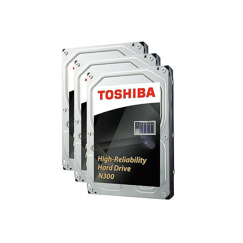 QNAP TS-332X-2G NAS System 3-Bay 30TB inkl. 3x 10TB Toshiba HDWG11AUZSVA