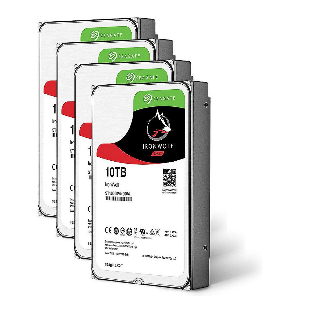 QNAP TS-451 -8G NAS System 4-Bay 40TB inkl. 4x 10TB Seagate ST10000VN0004