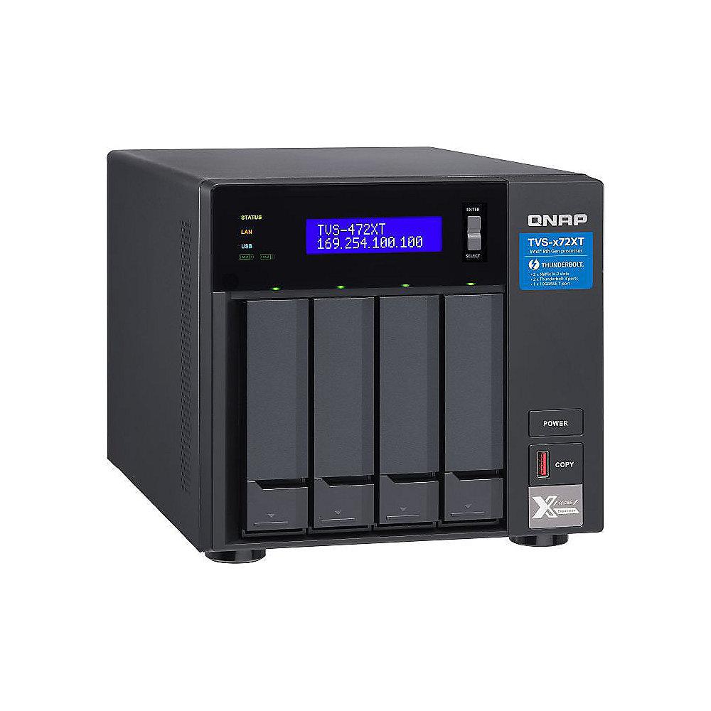 QNAP TVS-472XT-PT-4G NAS System 4-Bay Education Artikel – Nachweispflichtig