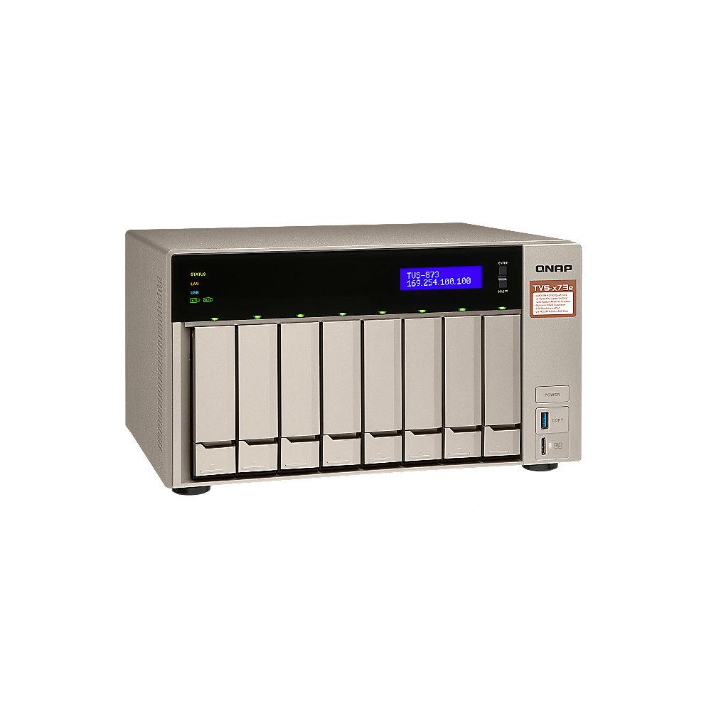 QNAP TVS-873e-4G NAS System 8-Bay Leergehäuse