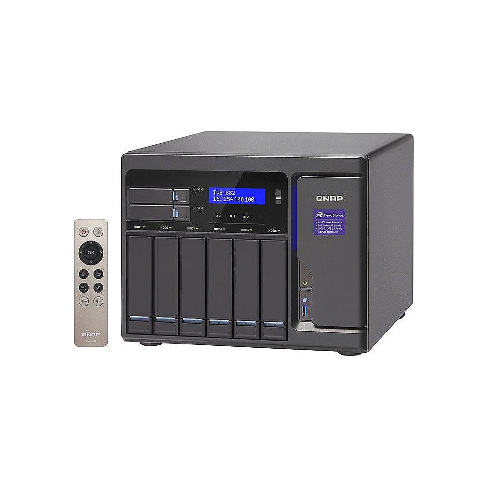 QNAP TVS-882-I3-8G NAS System 6-Bay