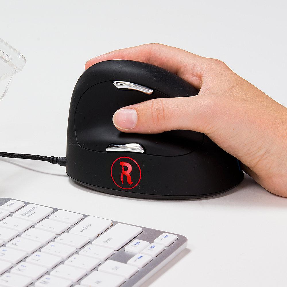 R-GO Tools HE Vertikale Maus BREAK L Rechte Hand ergon. USB Anti RSI Software