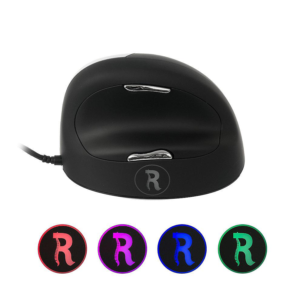 R-GO Tools HE Vertikale Maus L Rechte Hand ergonomisch USB