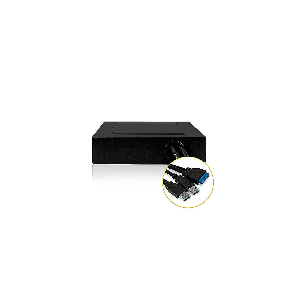 RaidSonic Icy Box IB-866 3,5" Front Adapter mit 4x USB 3.0 Anschluss