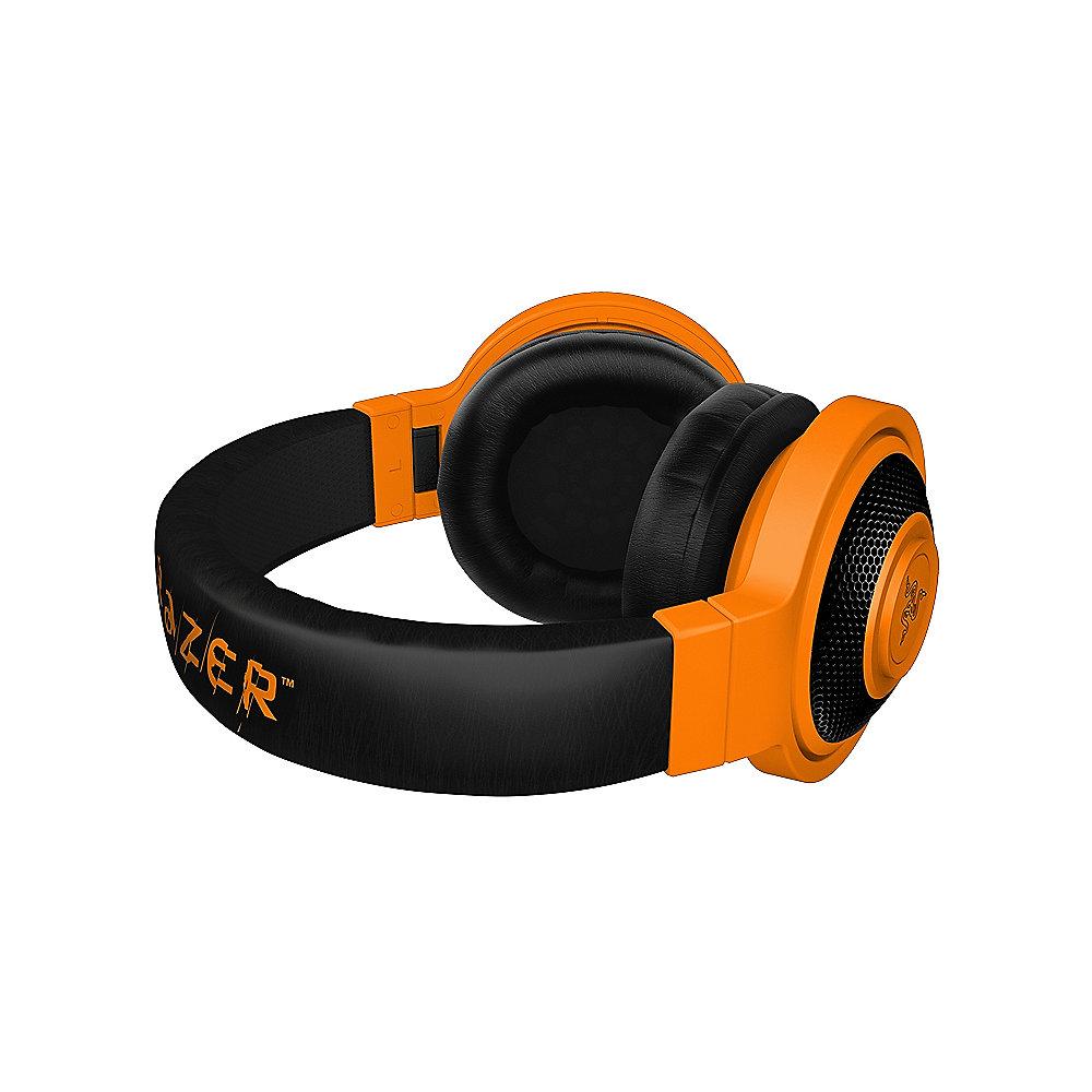 Razer Kraken Mobile Gaming Kopfhörer mit Mikrofon orange