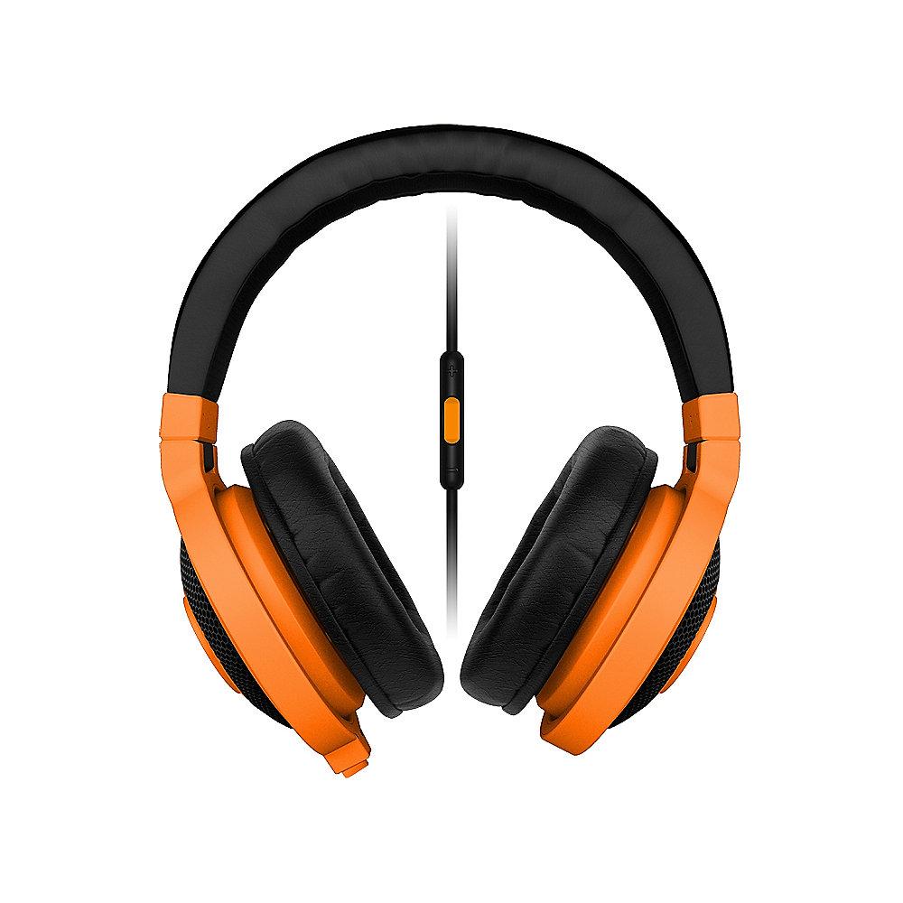 Razer Kraken Mobile Gaming Kopfhörer mit Mikrofon orange