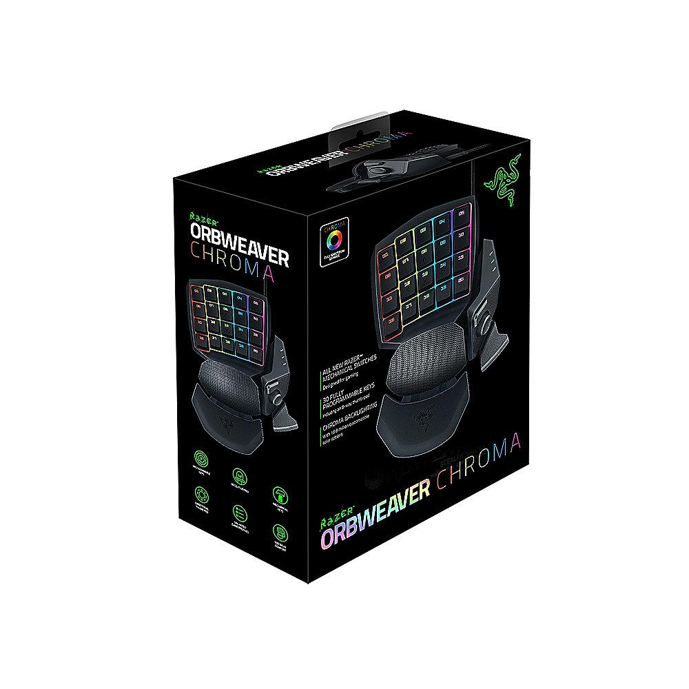 Razer Orbweaver Chroma USB Gaming Keypad für PC, Razer, Orbweaver, Chroma, USB, Gaming, Keypad, PC