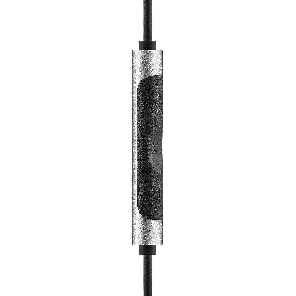 RHA MA390 Wireless In-Ear-Kopfhörer massiv Aluminium Schwarz/Silber