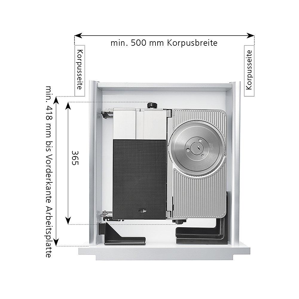 ritter AES 62 SL-H Einbau-Allesschneider silber f. 50cm Schublade, ritter, AES, 62, SL-H, Einbau-Allesschneider, silber, f., 50cm, Schublade