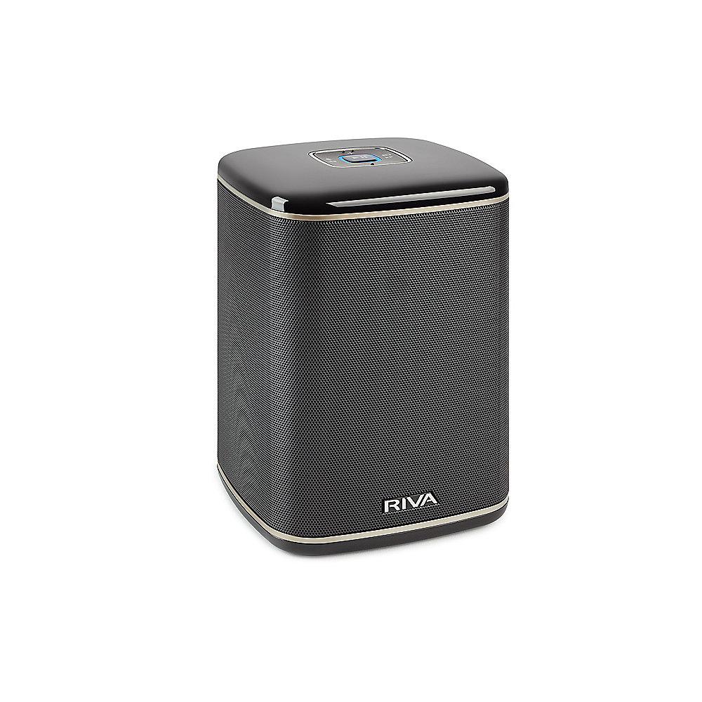 RIVA Arena Multi-Room-Lautsprecher schwarz WLAN Bluetooth Chromecast kompatibel, RIVA, Arena, Multi-Room-Lautsprecher, schwarz, WLAN, Bluetooth, Chromecast, kompatibel