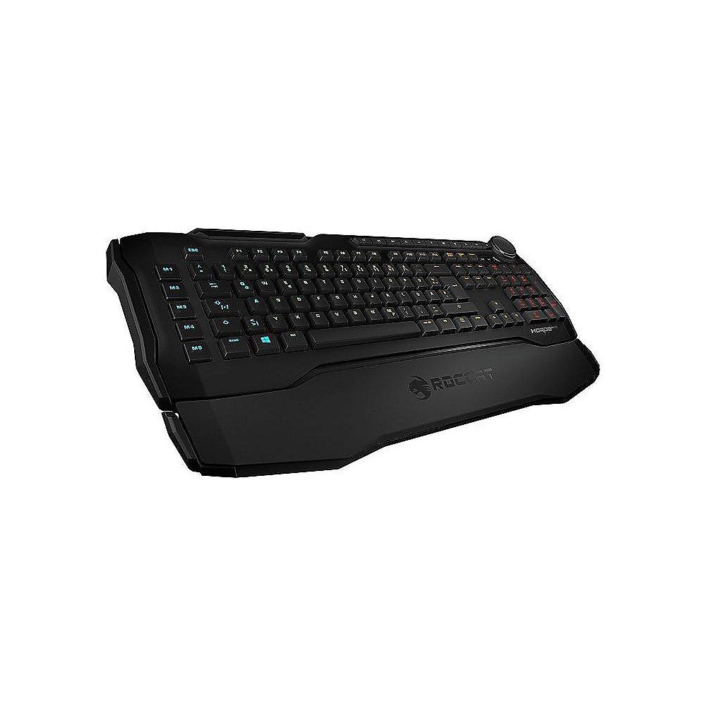 ROCCAT Horde AIMO Gaming Tastatur DE RGB ROC-12-350-BK schwarz