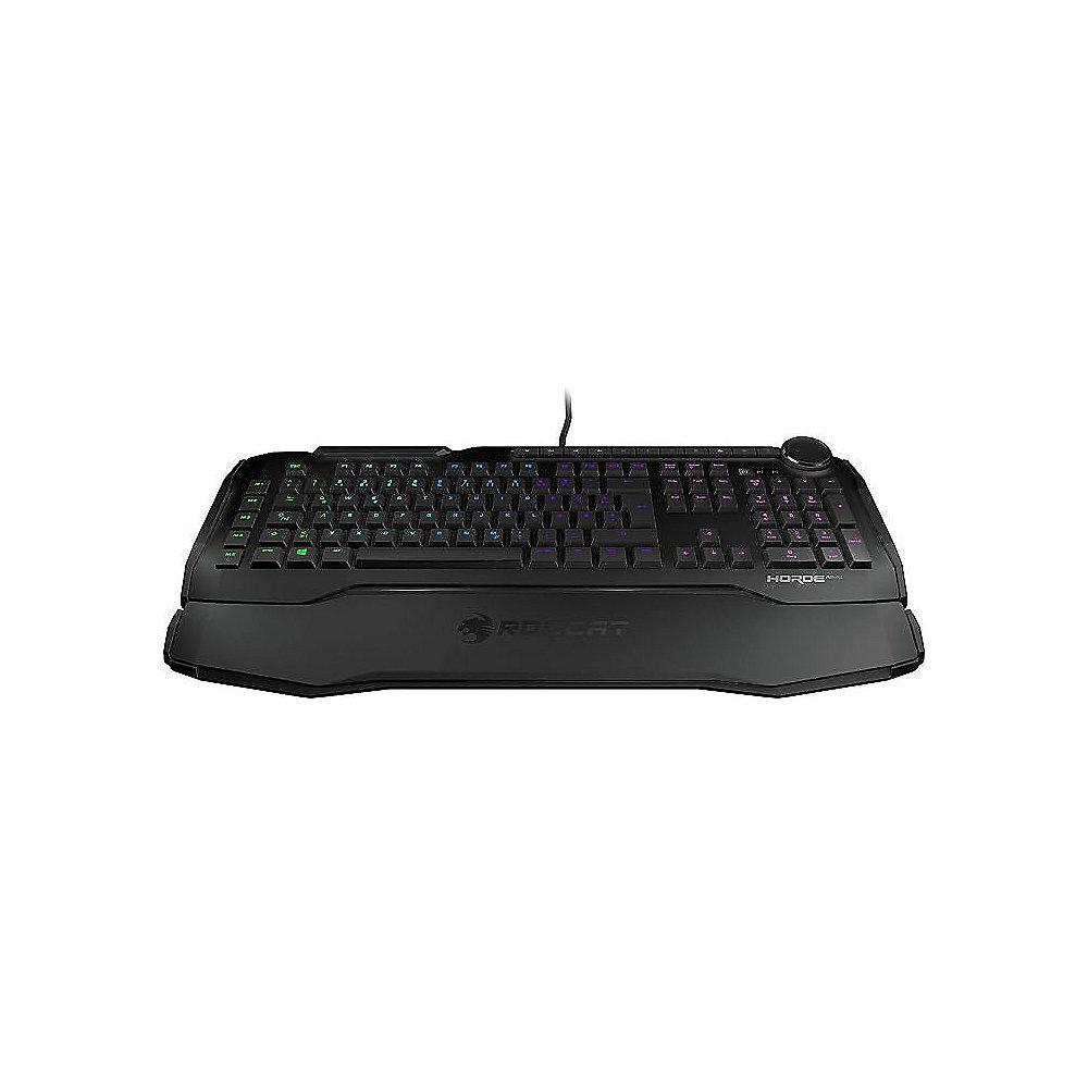 ROCCAT Horde AIMO Gaming Tastatur DE RGB ROC-12-350-BK schwarz