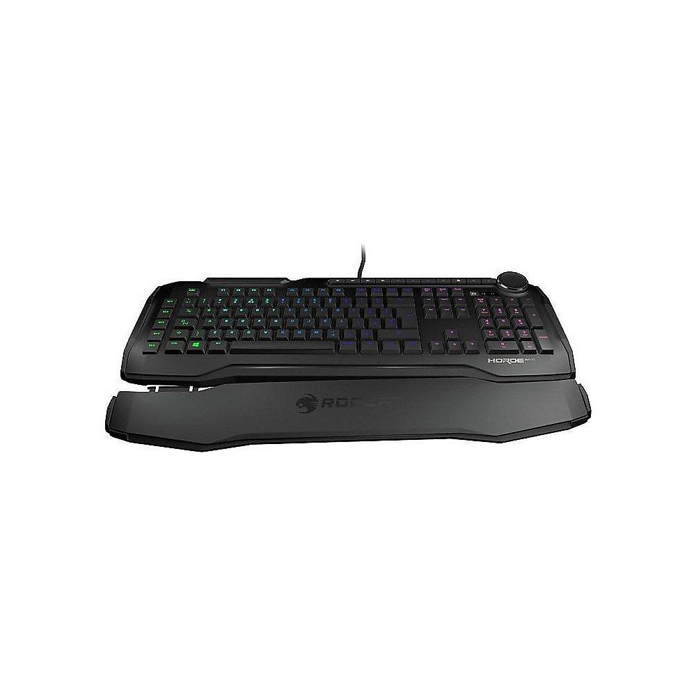 ROCCAT Horde AIMO Gaming Tastatur DE RGB ROC-12-350-BK schwarz