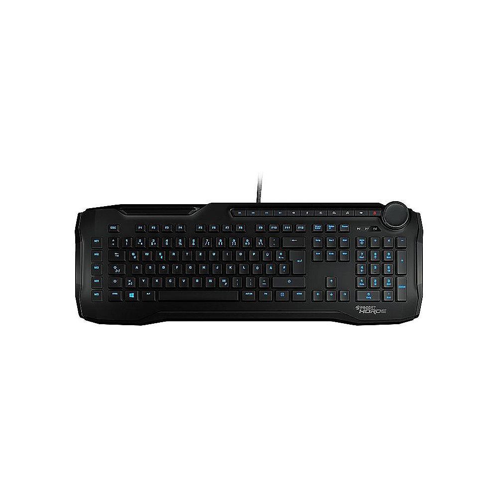 ROCCAT Horde Gaming Tastatur DE membranical schwarz ROC-12-300-BK, ROCCAT, Horde, Gaming, Tastatur, DE, membranical, schwarz, ROC-12-300-BK