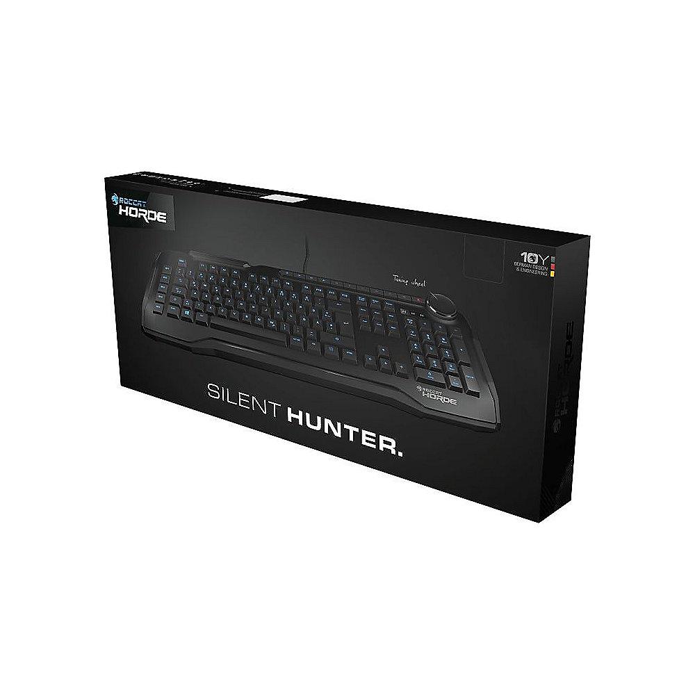 ROCCAT Horde Gaming Tastatur DE membranical schwarz ROC-12-300-BK