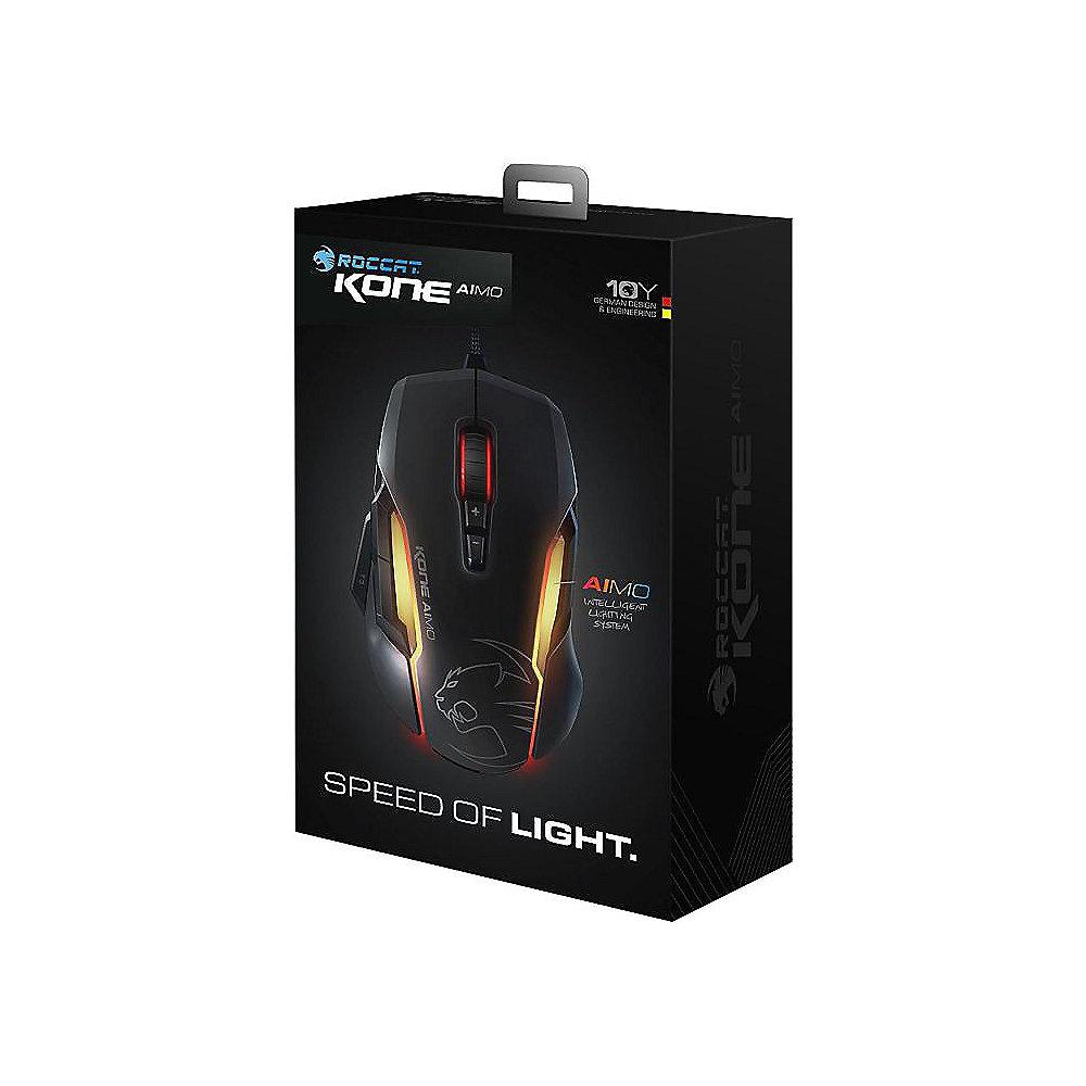 ROCCAT Kone AIMO RGBA Gaming Maus schwarz ROC-11-815-BK, ROCCAT, Kone, AIMO, RGBA, Gaming, Maus, schwarz, ROC-11-815-BK