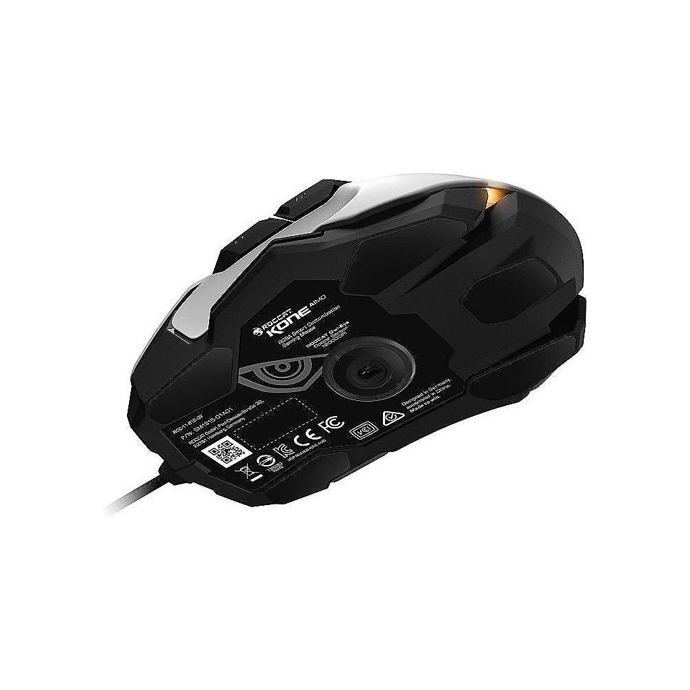 ROCCAT Kone AIMO RGBA Gaming Maus weiß ROC-11-815-WE