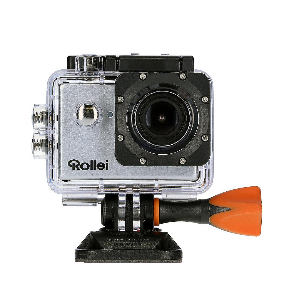 Rollei ActionCam 525 4k Ultra HD Video mit Unterwasserschutz WLAN silber, Rollei, ActionCam, 525, 4k, Ultra, HD, Video, Unterwasserschutz, WLAN, silber