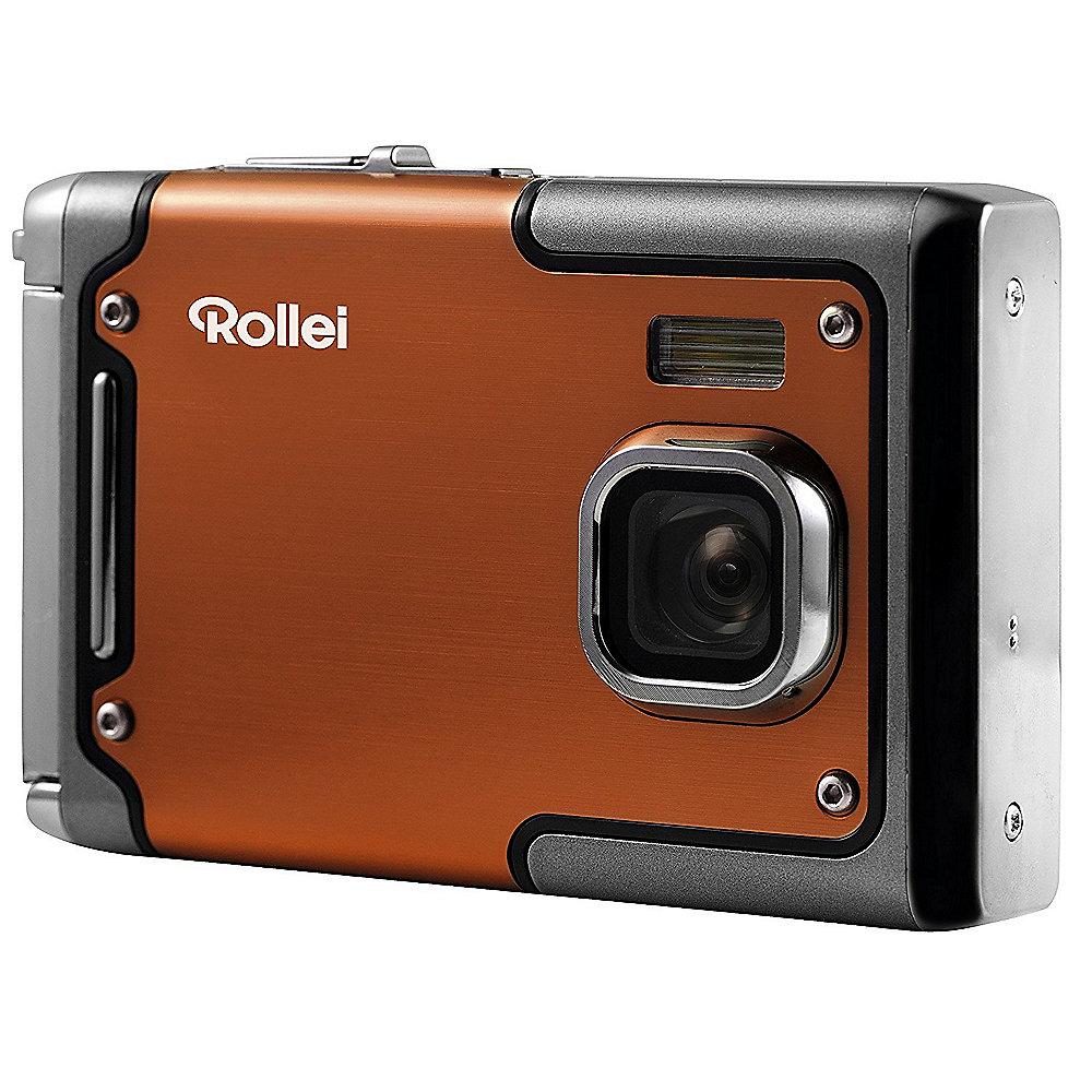 Rollei Sportsline 85 Unterwasserkamera orange, Rollei, Sportsline, 85, Unterwasserkamera, orange