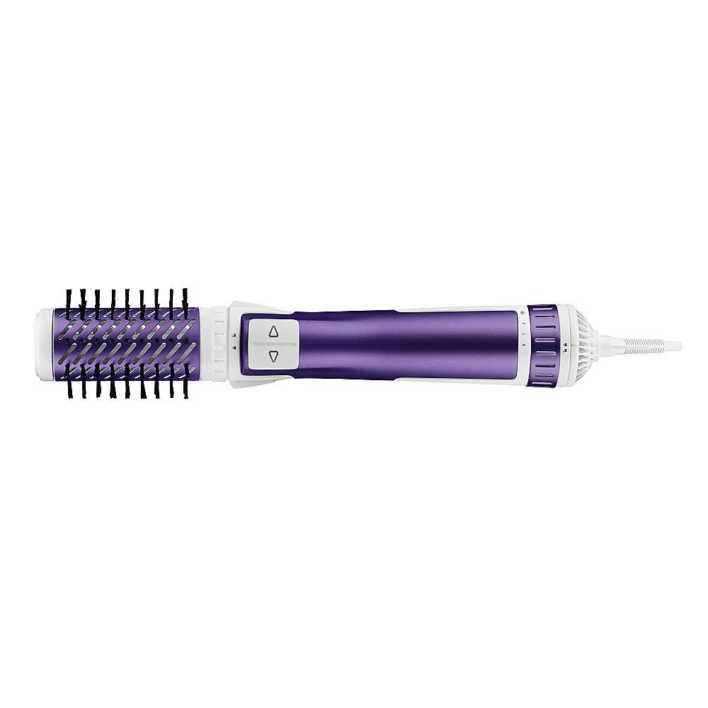 Rowenta CF 9530 Brush Activ Volume & Shine Warmluftbürste Weiß/Violett