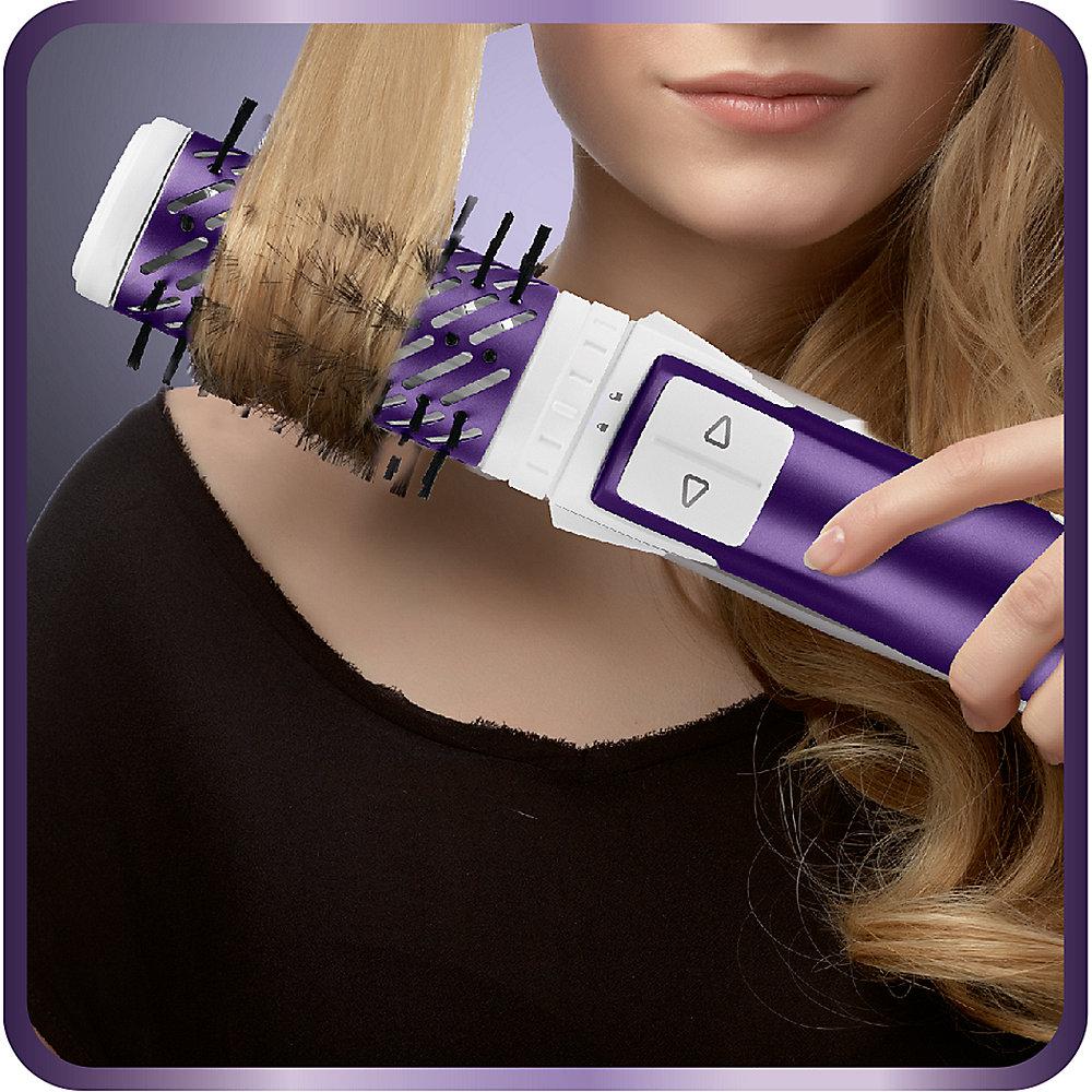 Rowenta CF 9530 Brush Activ Volume & Shine Warmluftbürste Weiß/Violett