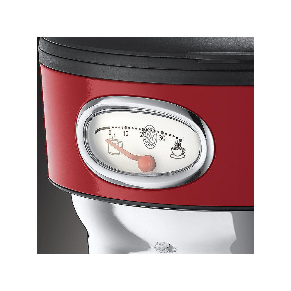 Russell Hobbs 21710-56 Retro Ribbon Red Thermo-Kaffeemaschine, Russell, Hobbs, 21710-56, Retro, Ribbon, Red, Thermo-Kaffeemaschine