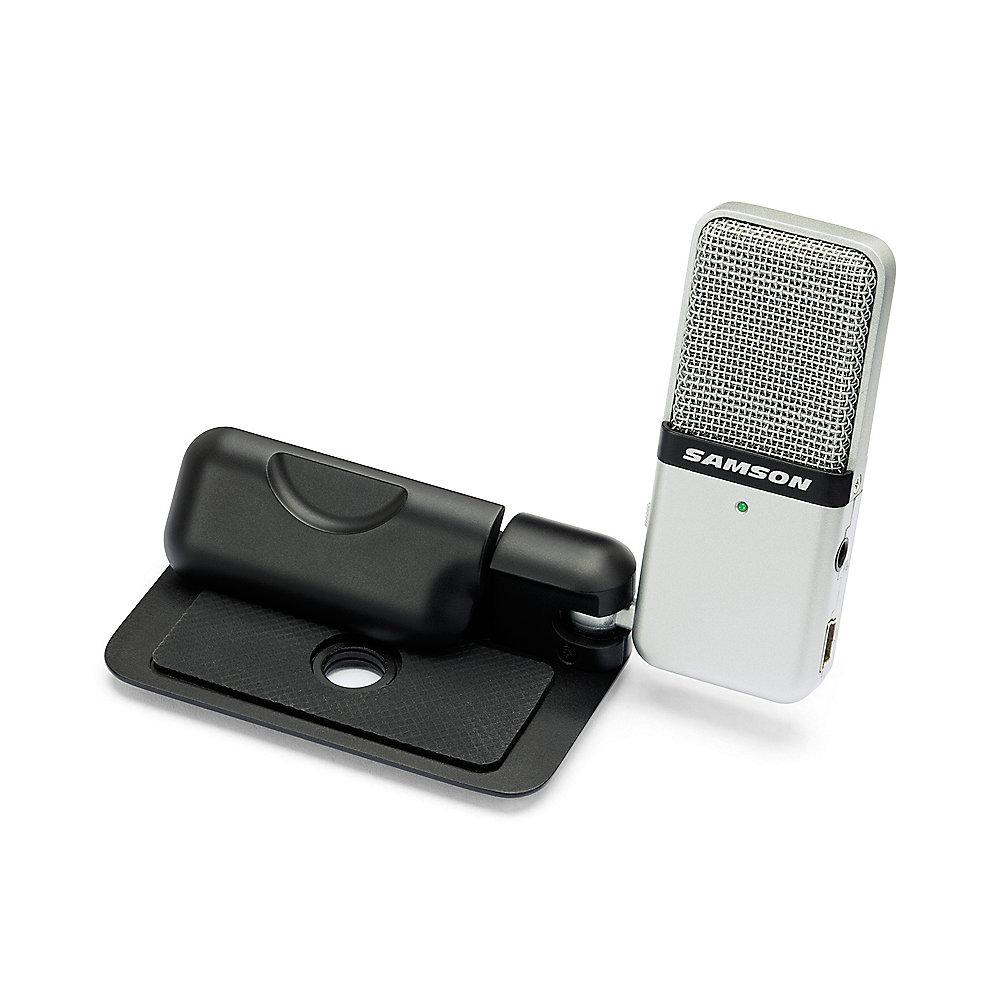 Samson Go Mic Clip-On, USB Kondensatormikrofon (grau), Samson, Go, Mic, Clip-On, USB, Kondensatormikrofon, grau,