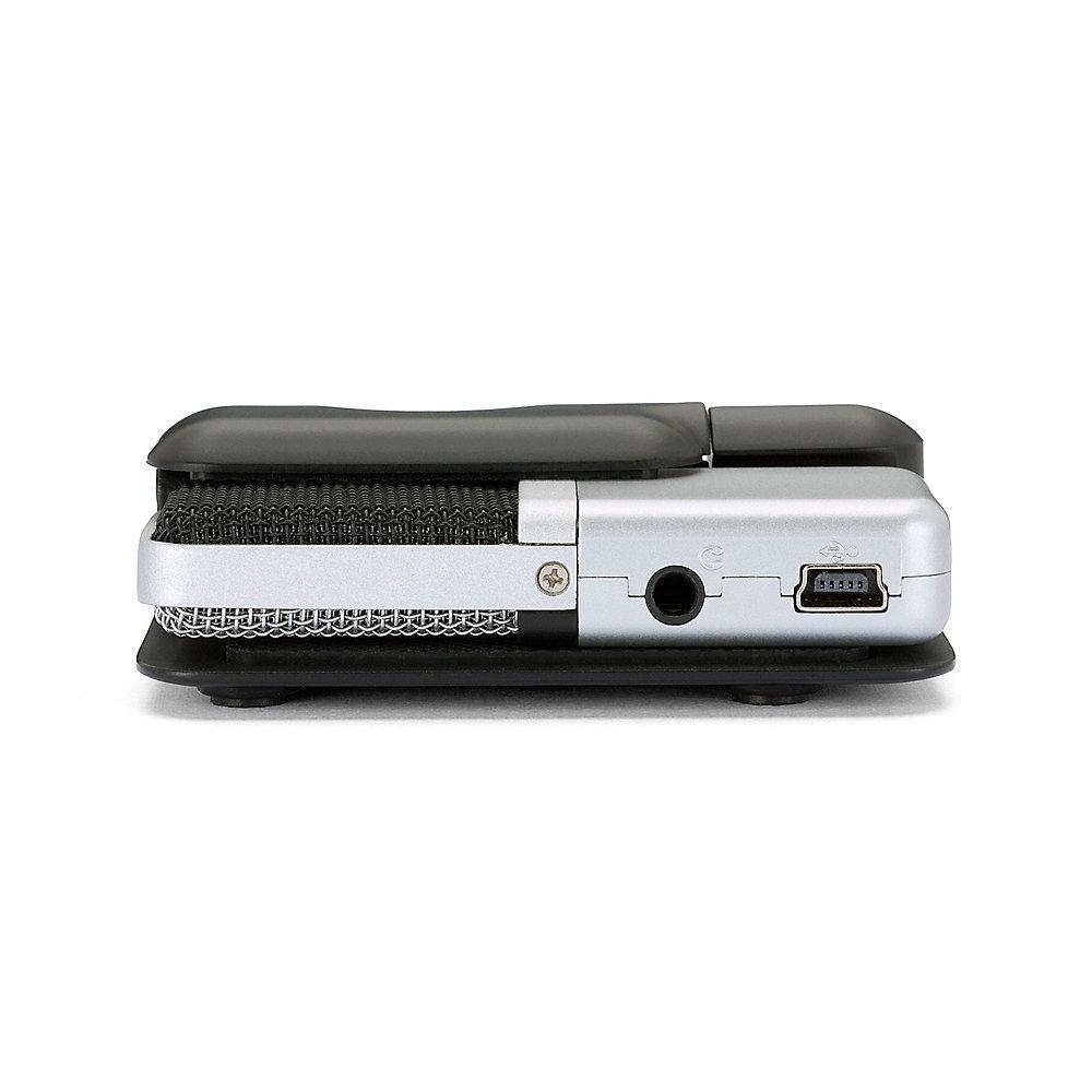 Samson Go Mic Clip-On, USB Kondensatormikrofon (grau)
