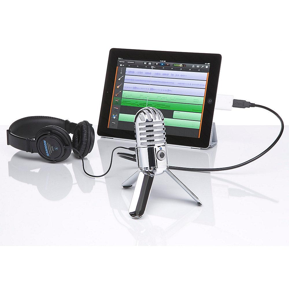 Samson Meteor Mic USB Mikrofon (silber)