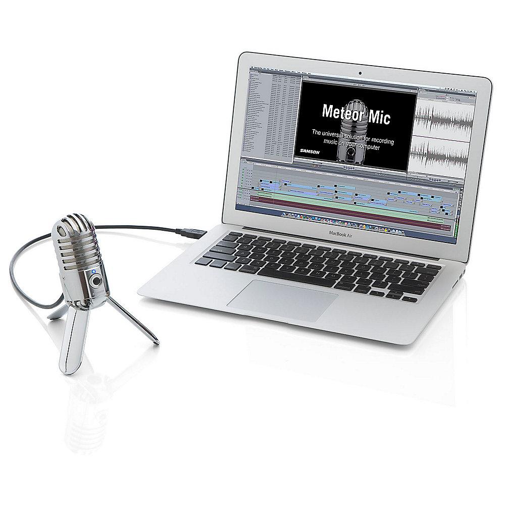 Samson Meteor Mic USB Mikrofon (silber)