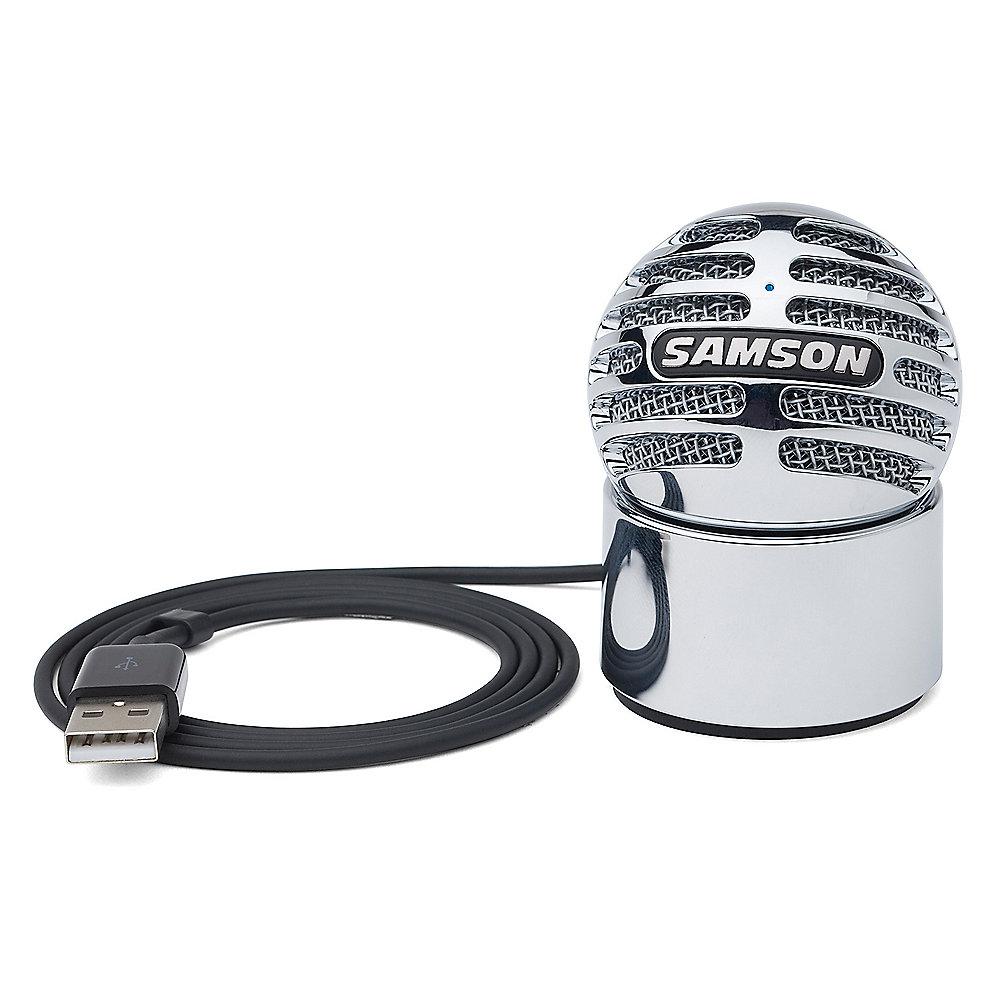 Samson Meteorite USB Mikrofon (chrom), Samson, Meteorite, USB, Mikrofon, chrom,