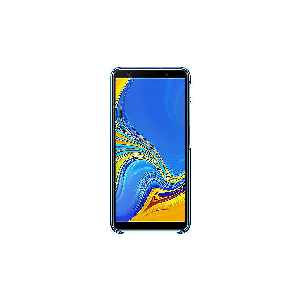 Samsung EF-AA750 Gradation Cover für Galaxy A7 (2018) blau