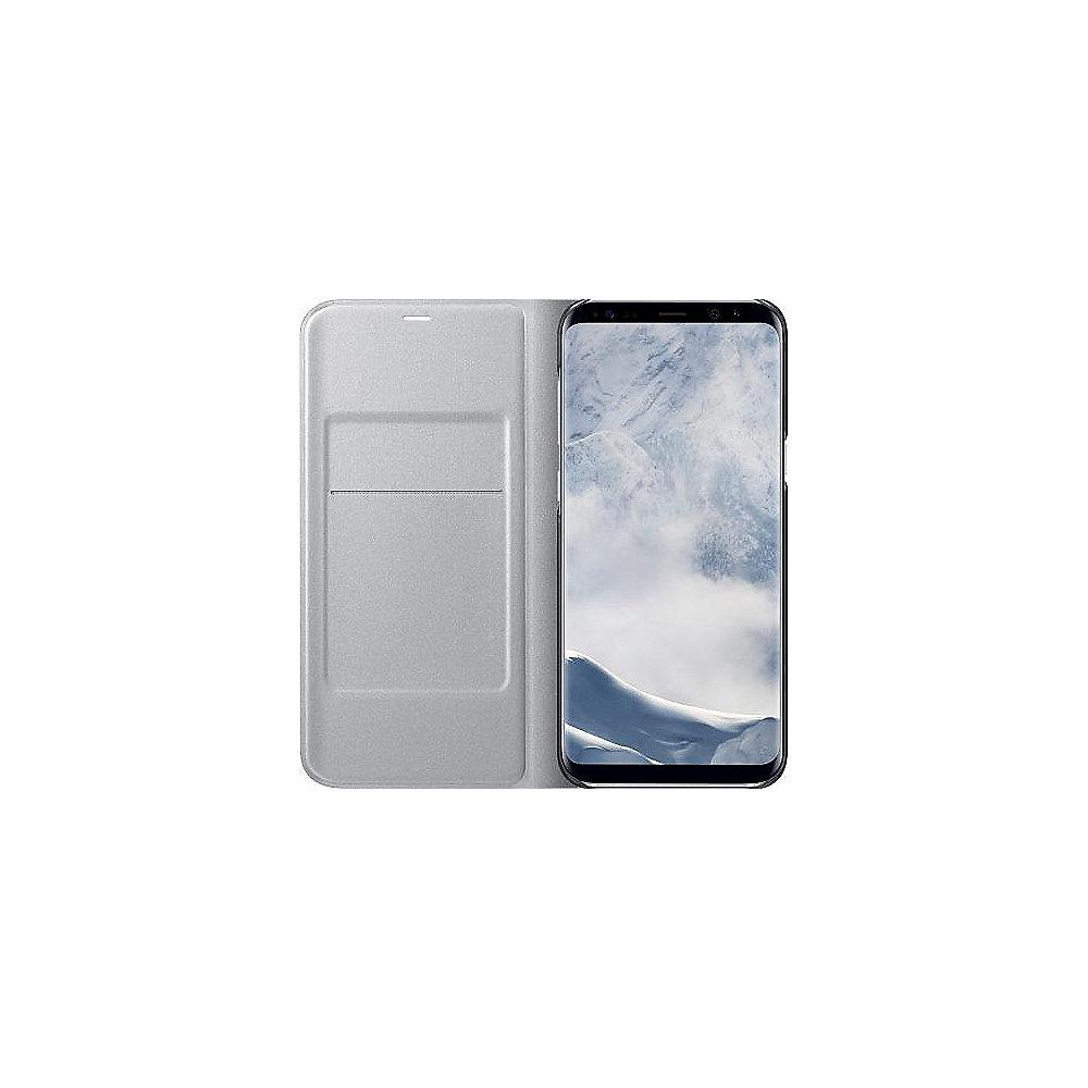 Samsung EF-NG950 LED View Cover für Galaxy S8 silber