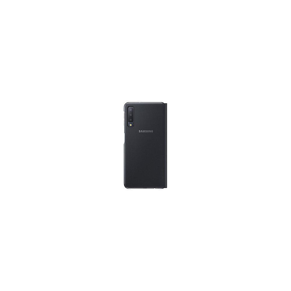 Samsung EF-WA750 Flip Wallet Cover für Galaxy A7 (2018) schwarz