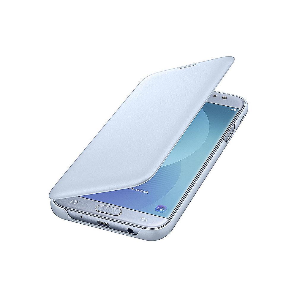 Samsung EF-WJ730 Wallet Cover für Galaxy J7 (2017) blau