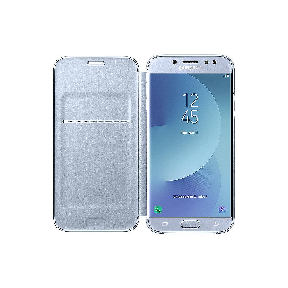 Samsung EF-WJ730 Wallet Cover für Galaxy J7 (2017) blau