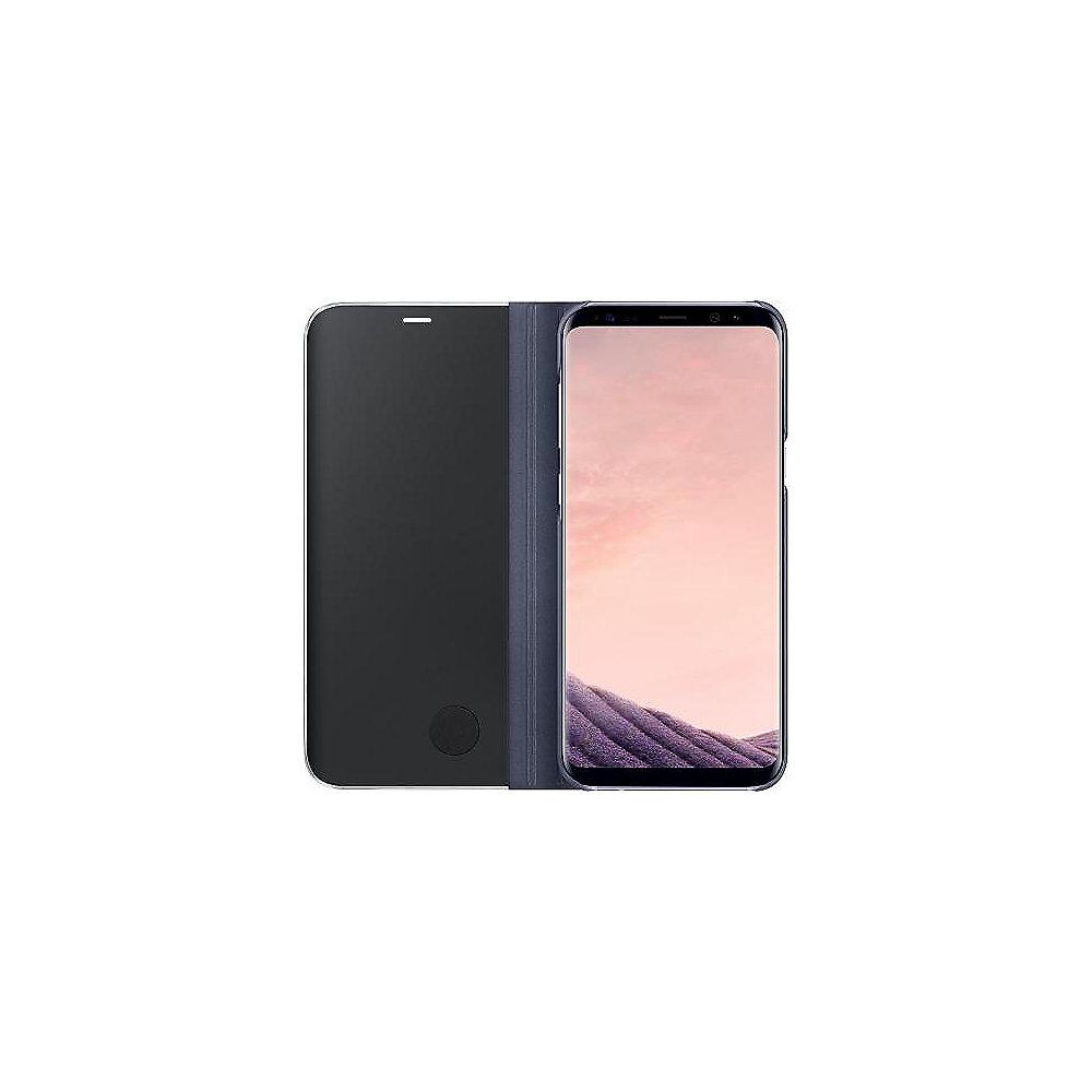 Samsung EF-ZG950 Clear View Standing Cover für Galaxy S8 violett