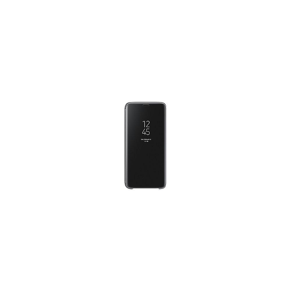 Samsung EF-ZG960 Clear View Standing Cover für Galaxy S9 schwarz