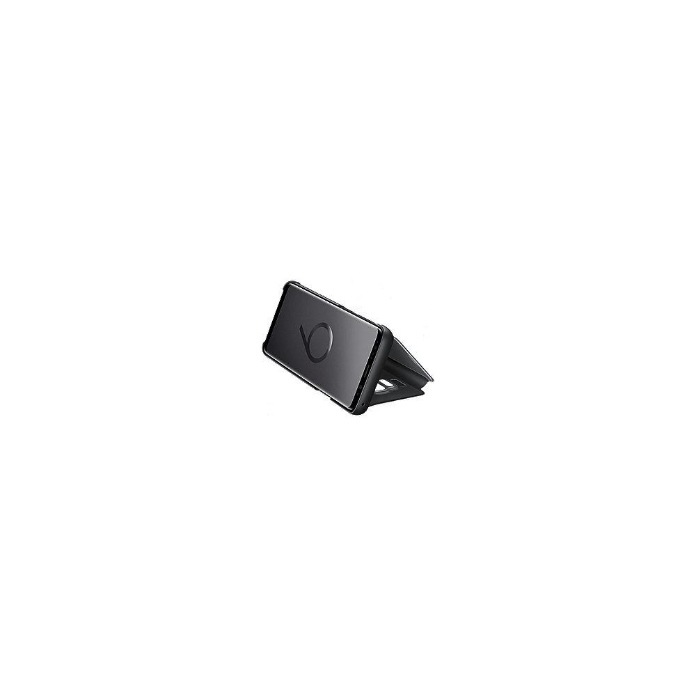Samsung EF-ZG960 Clear View Standing Cover für Galaxy S9 schwarz