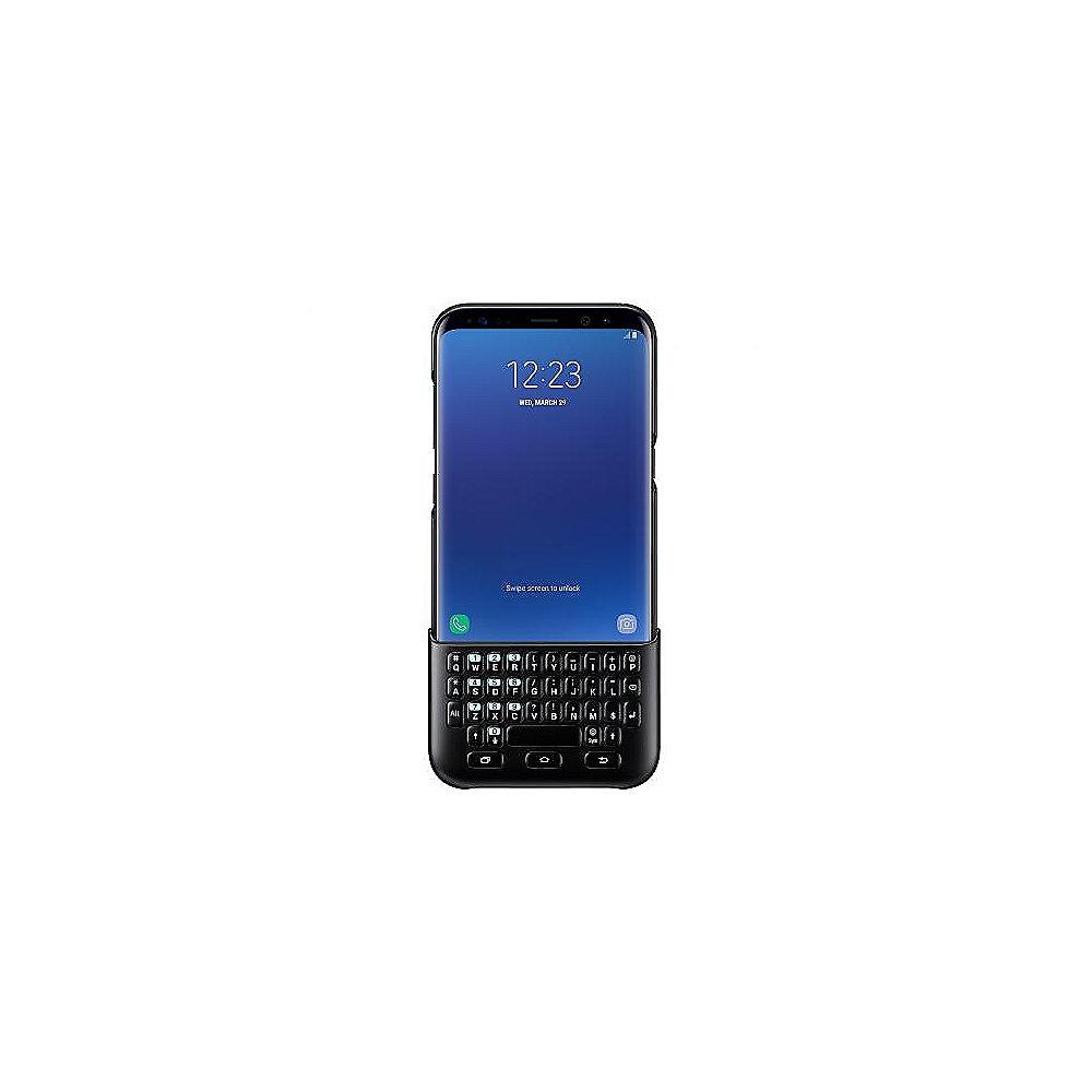 Samsung EJ-CG955 Keyboard Cover QWERTZ für Galaxy S8  schwarz